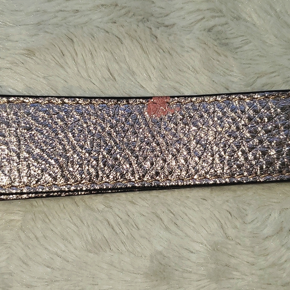 Gianni Chiarini Made in Italy Metallic Leather Crossbody Bag - Picture 10 of 12